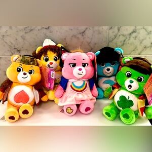 Care Bears x Stranger Things Complete Set Mike, Eleven, Lucas, Will, Dustin NWT